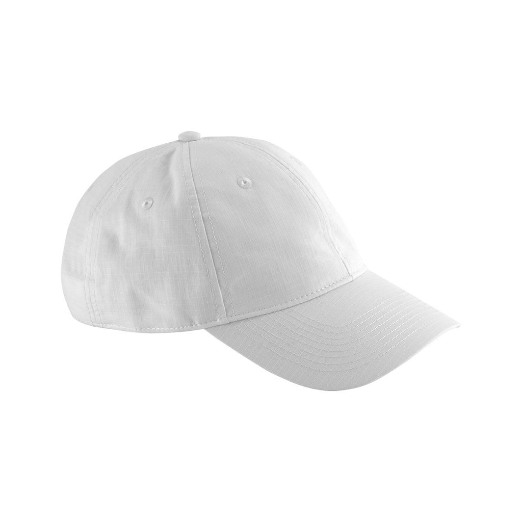 Vantage White Clutch Rip-Stop Sport Cap
