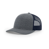 Richardson Women's Navy Heather/Navy Low Heather Trucker Hat