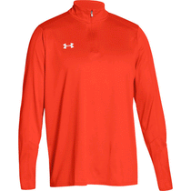 Under Armour Men's Dark Orange Locker Quarter Zip
