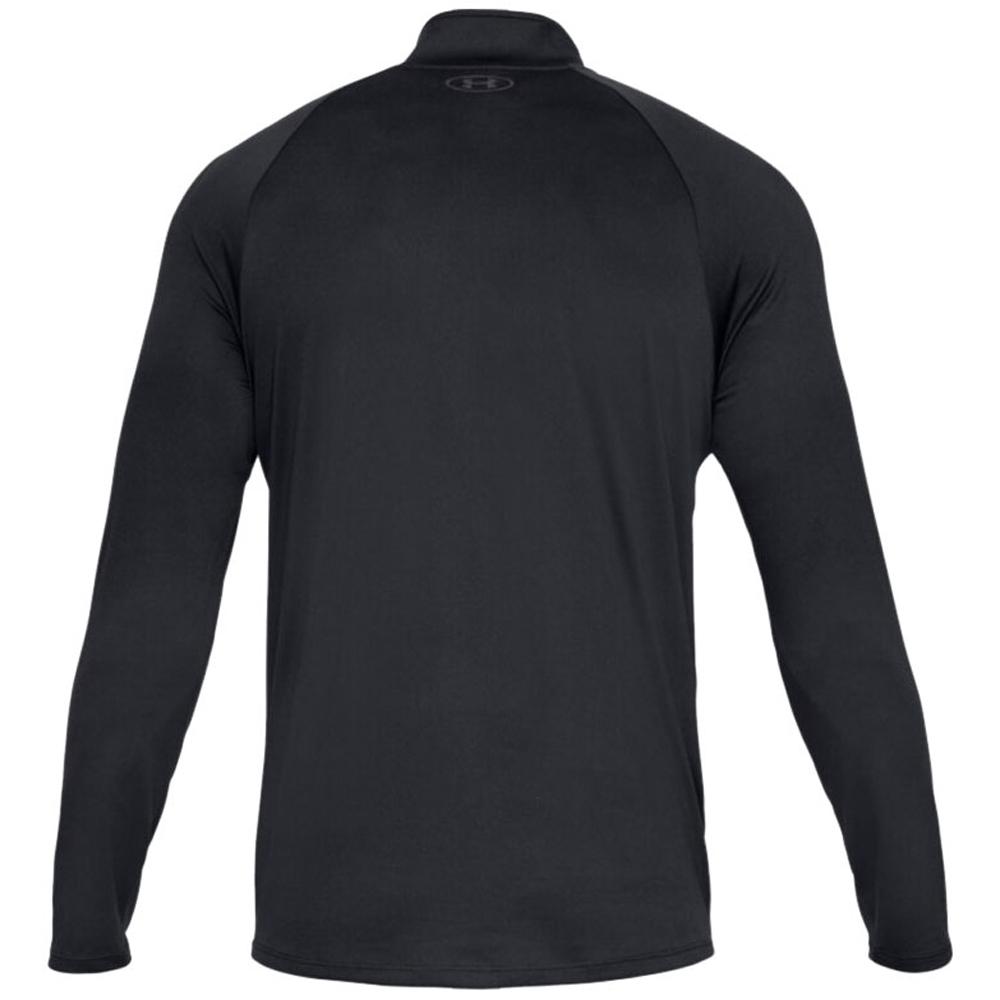 Under Armour Men's Black Tech 2.0 Half Zip