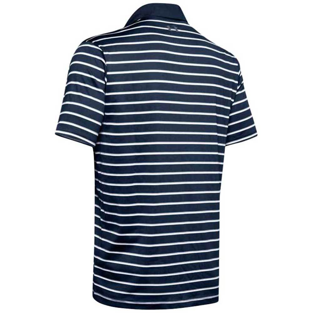 Under Armour Men's Academy Performance Polo 2.0 Divot Stripe
