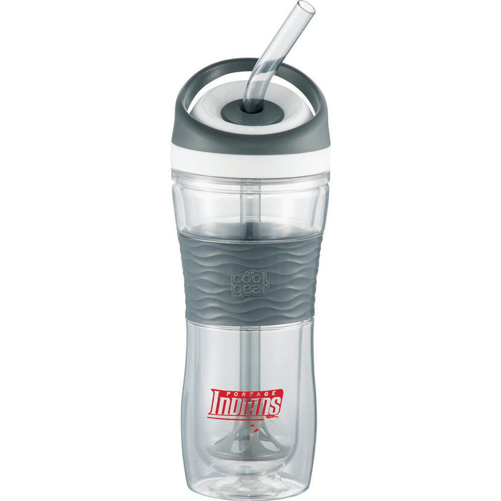Cool Gear Grey Smoothie Tumbler 20oz