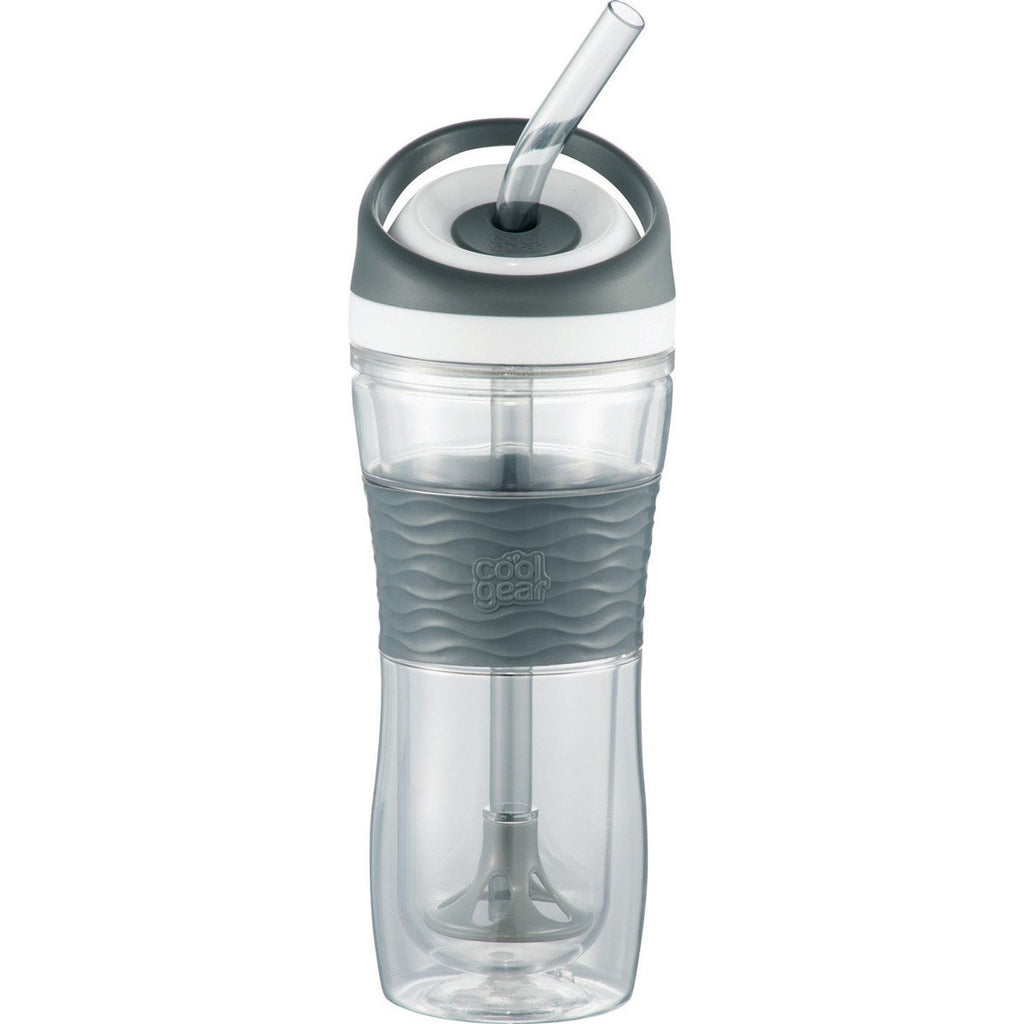 Cool Gear Grey Smoothie Tumbler 20oz