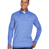Columbia Men's Azul Heather Tenino Hills II Half-Zip