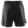 Craft Sports Men's Black Joy Relaxed Shorts 2-in-1