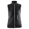 Craft Sports Women's Black/Platinum Leisure Vest