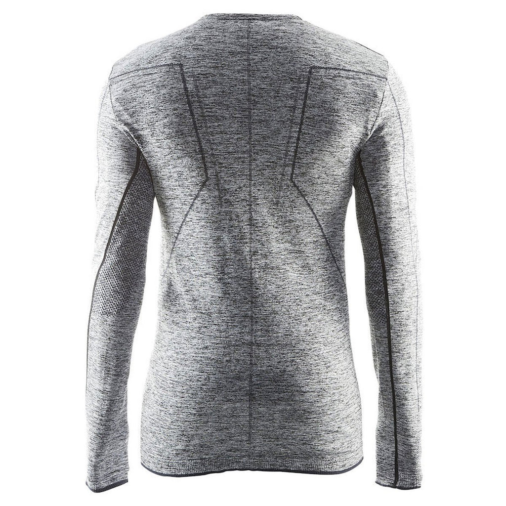 Craft Sports Men's Black Melange Active Comfort RN Long Sleeve