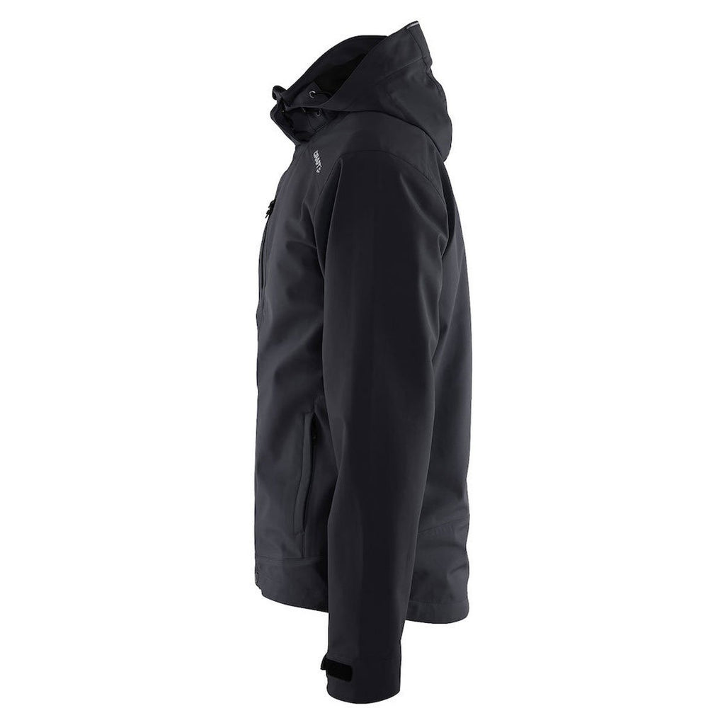 Craft Sports Men's Black Light Soft Shell Jacket