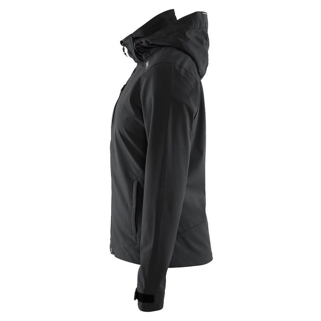 Craft Sports Women's Black Light Soft Shell Jacket