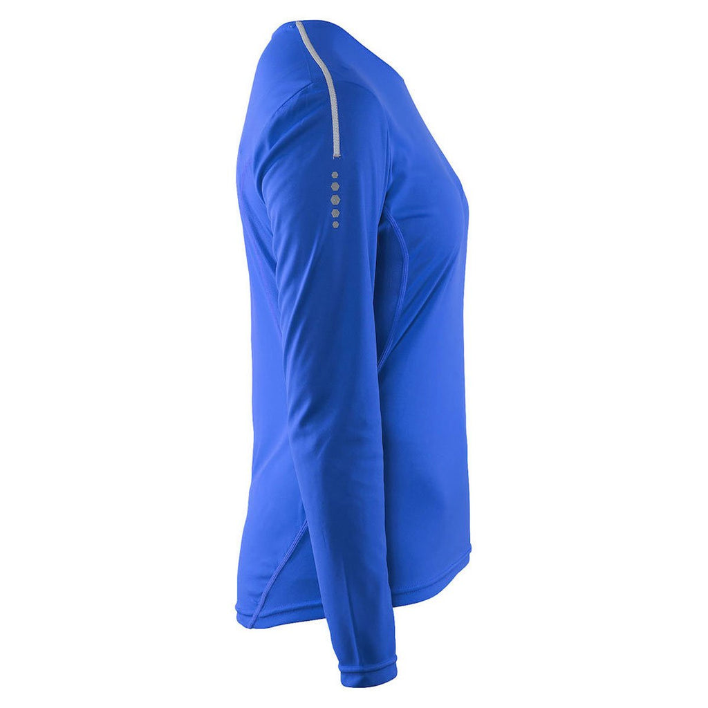 Craft Sports Women's Sweden Blue Mind Long Sleeve Tee