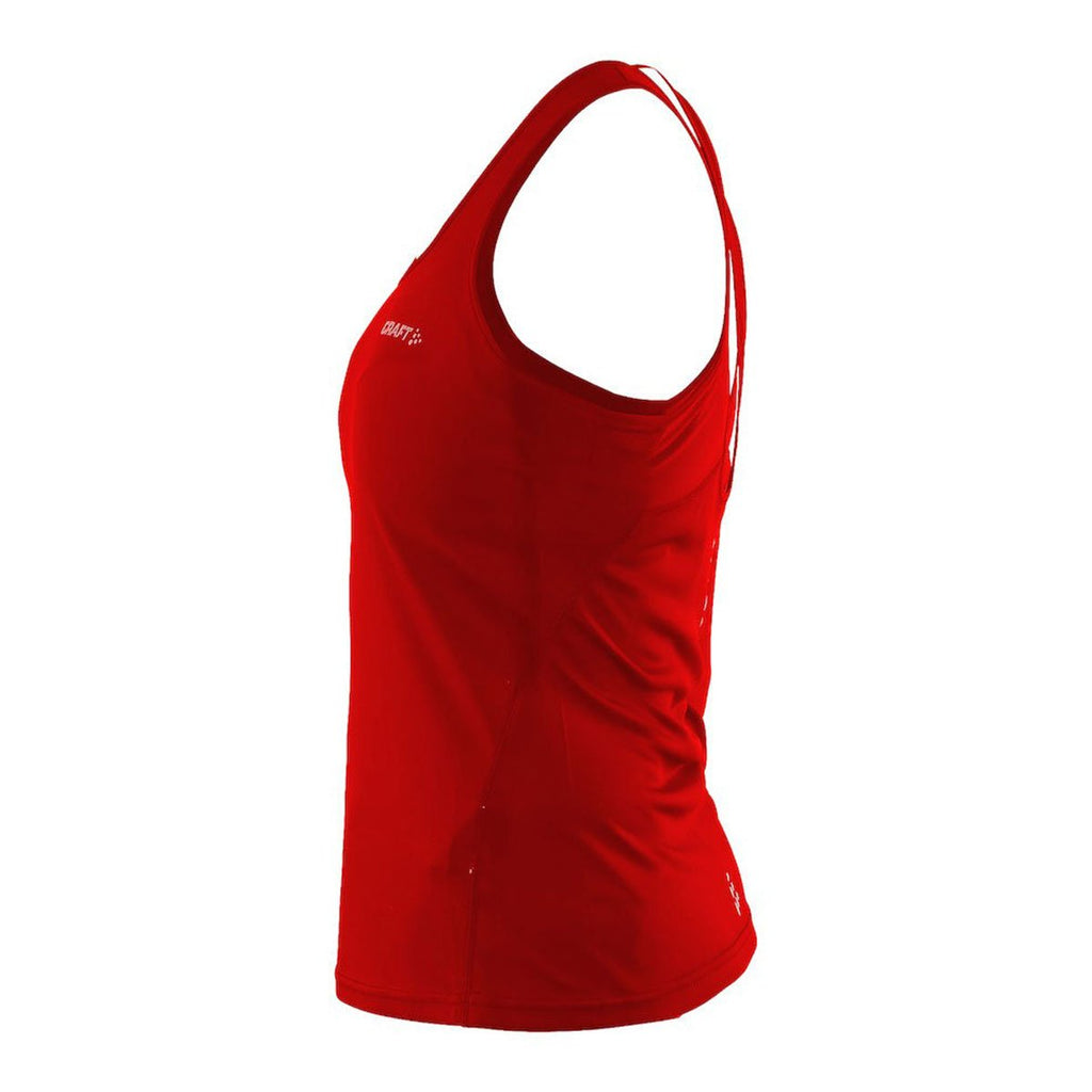 Craft Sports Women's Bright Red Mind Singlet