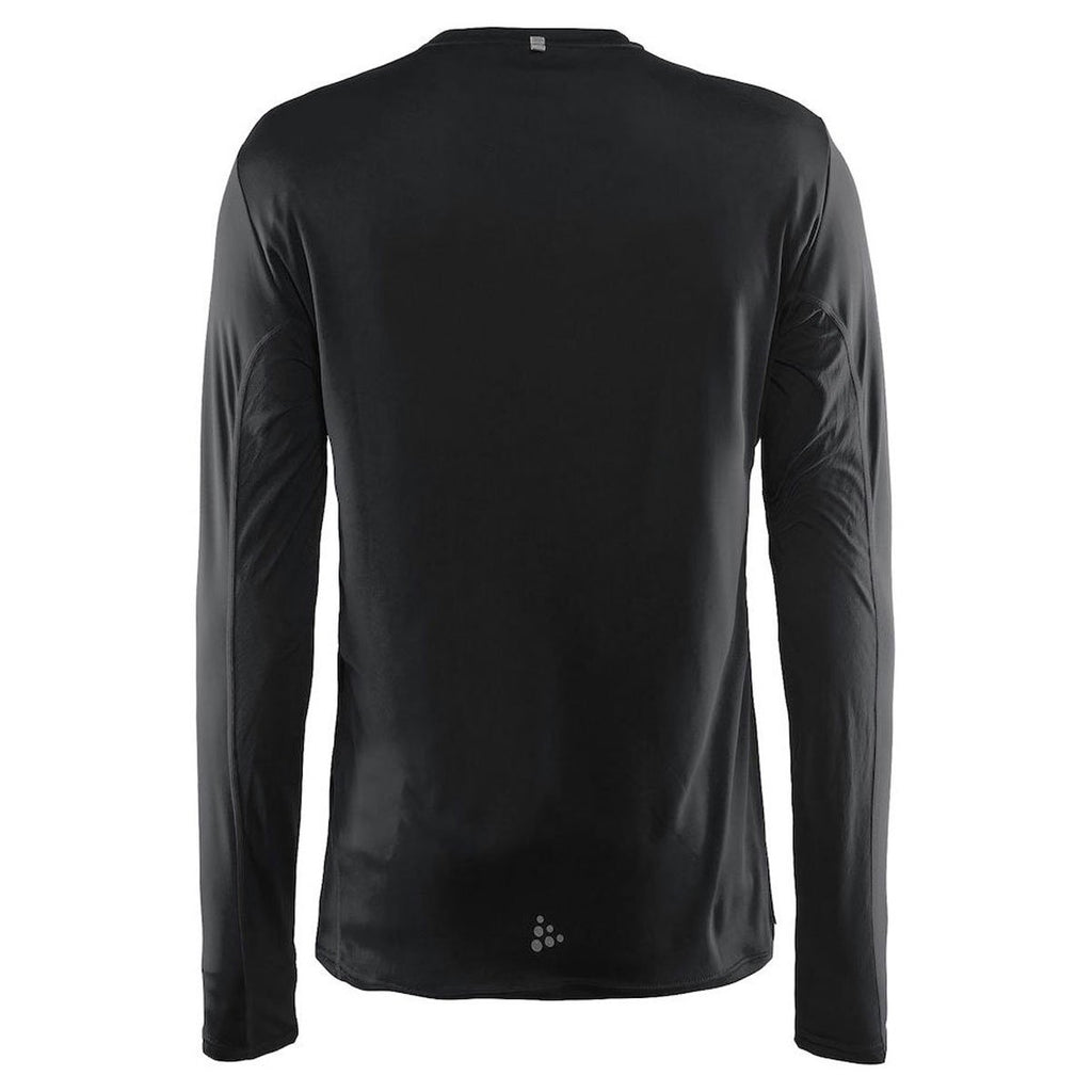 Craft Sports Men's Black Mind Long Sleeve Tee