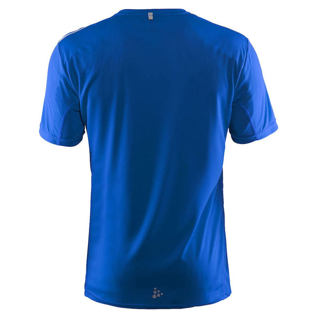 Craft Sports Men's Sweden Blue Mind Short Sleeve Tee