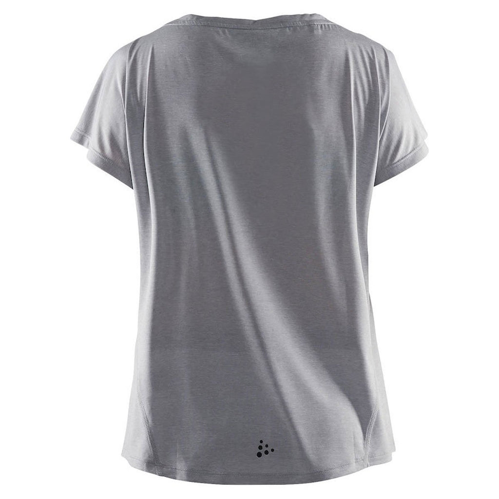 Craft Sports Women's Grey Melange Pure Light Tee