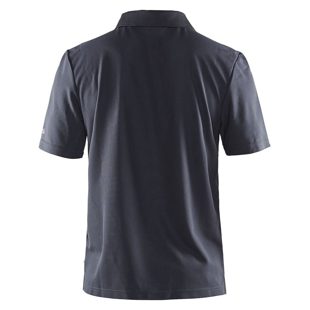 Craft Sports Men's Asphalt Classic Zip Polo