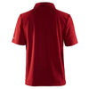 Craft Sports Men's Bright Red Classic Zip Polo