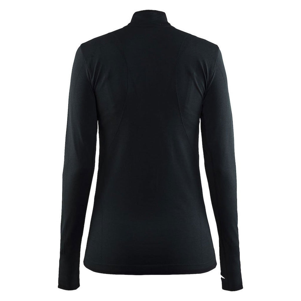 Craft Sports Women's Black Active Comfort Zip
