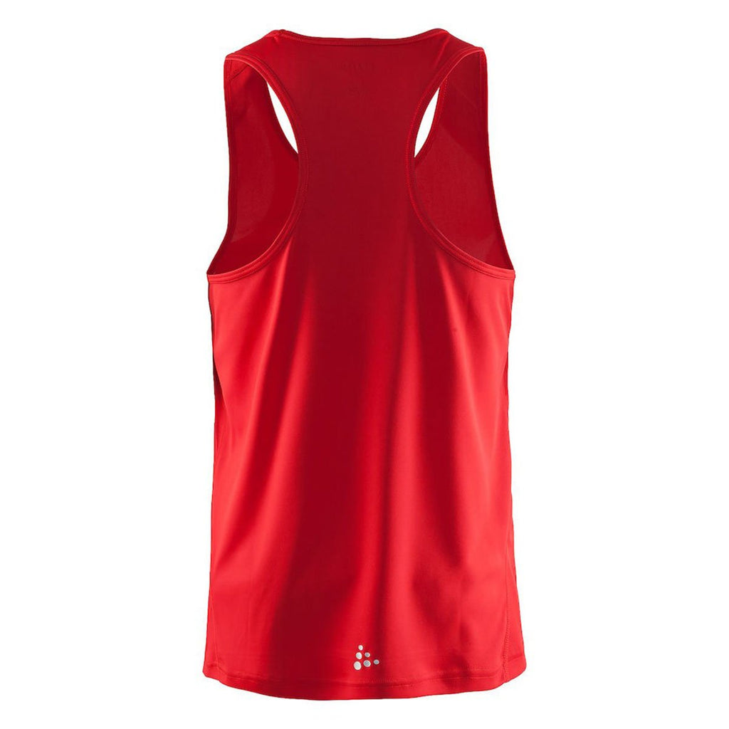 Craft Sports Men's Bright Red Mind Singlet