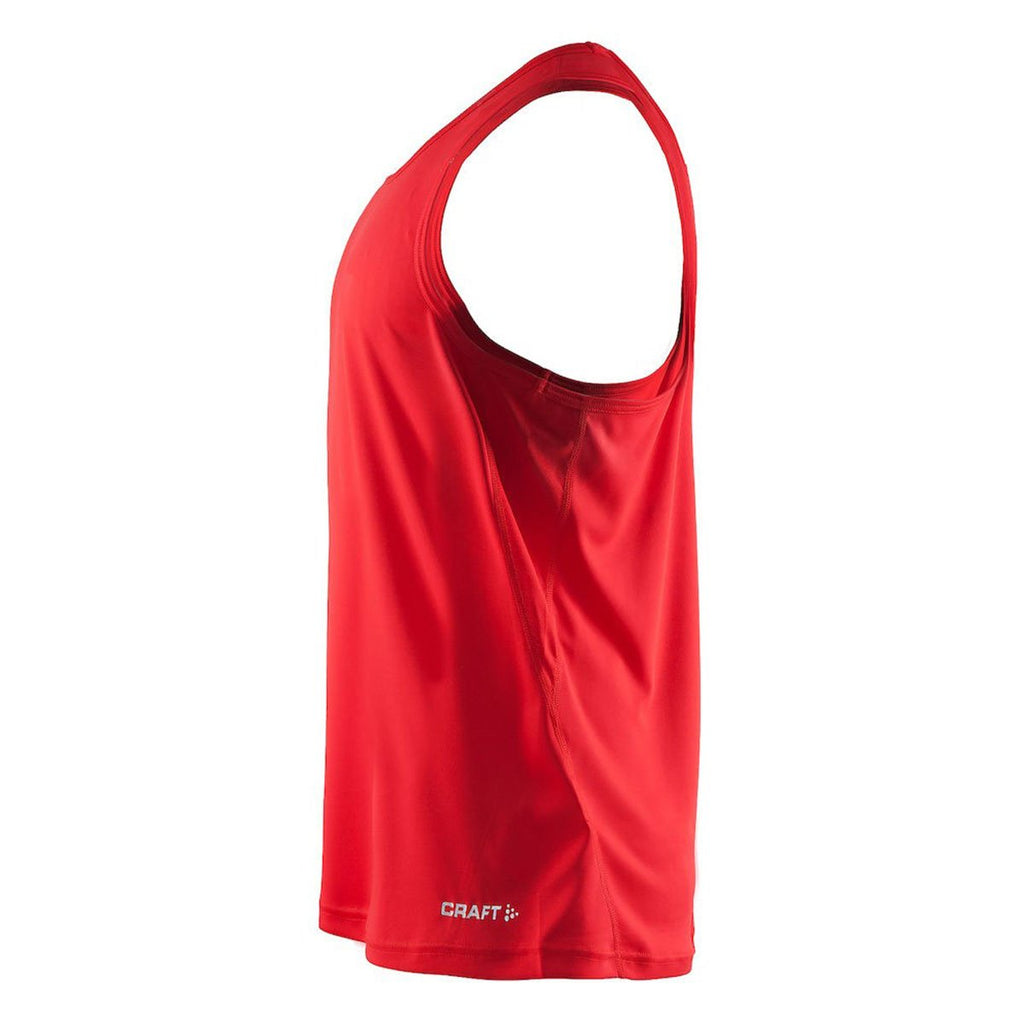 Craft Sports Men's Bright Red Mind Singlet