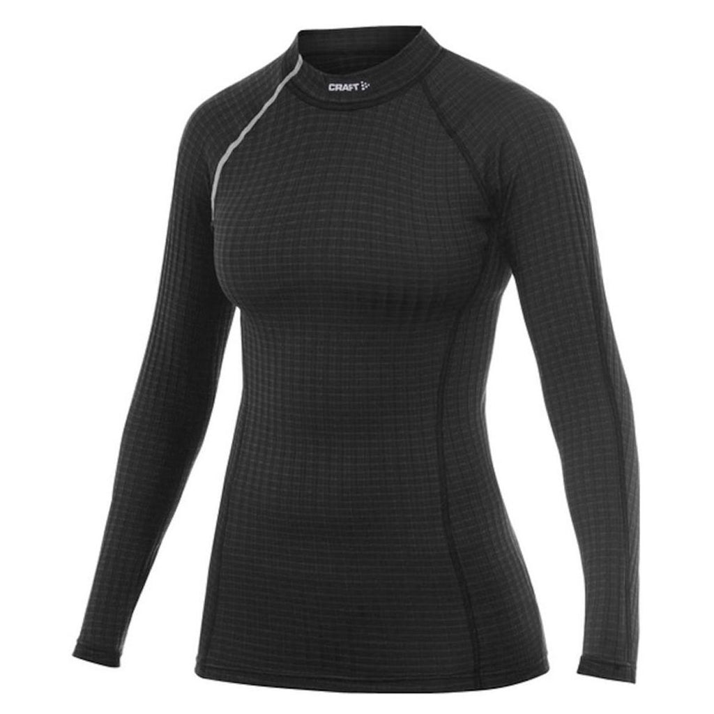 Craft Sports Women's Black/Platinum Active Extreme Crewneck
