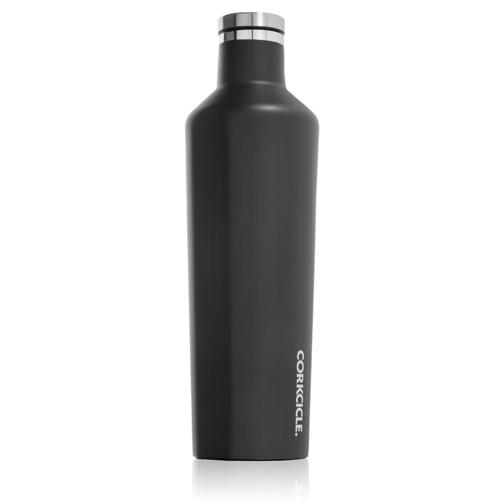 CORKCICLE. Matte Black Canteen 25oz