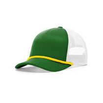 Richardson Women's Kelly/White/Yellow Low Pro Foamie Trucker Hat