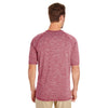 Holloway Men's Cardinal Heather Electrify 2.0 Short-Sleeve