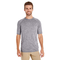 Holloway Men's Graphite Heather Electrify 2.0 Short-Sleeve