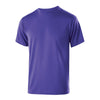 Holloway Men's Purple Short Sleeve Gauge Shirt