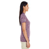 Holloway Women's Maroon Heather Electrify 2.0 Short-Sleeve