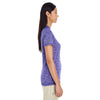 Holloway Women's Purple Heather Electrify 2.0 Short-Sleeve