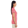 Holloway Women's Scarlet Heather Electrify 2.0 Short-Sleeve