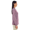 Holloway Women's Maroon Heather Electrify 2.0 Long-Sleeve