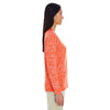 Holloway Women's Orange Heather Electrify 2.0 Long-Sleeve