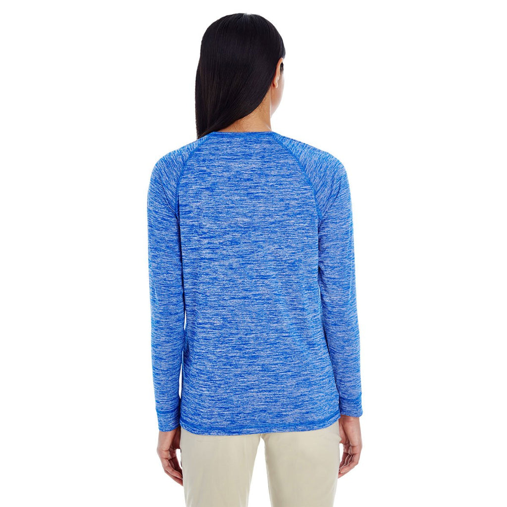 Holloway Women's Royal Heather Electrify 2.0 Long-Sleeve
