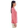 Holloway Women's Scarlet Heather Electrify 2.0 Long-Sleeve