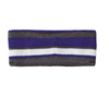 Holloway Purple/White/Graphite Acrylic Rib Knit Comeback Headband