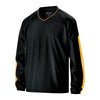 Holloway Men's Black/Light Gold Bionic Windshirt