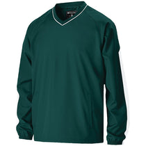Holloway Men's Dark Green/White Bionic Windshirt