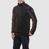 KUHL Men's Charcoal/Olive Revel Quarter Zip