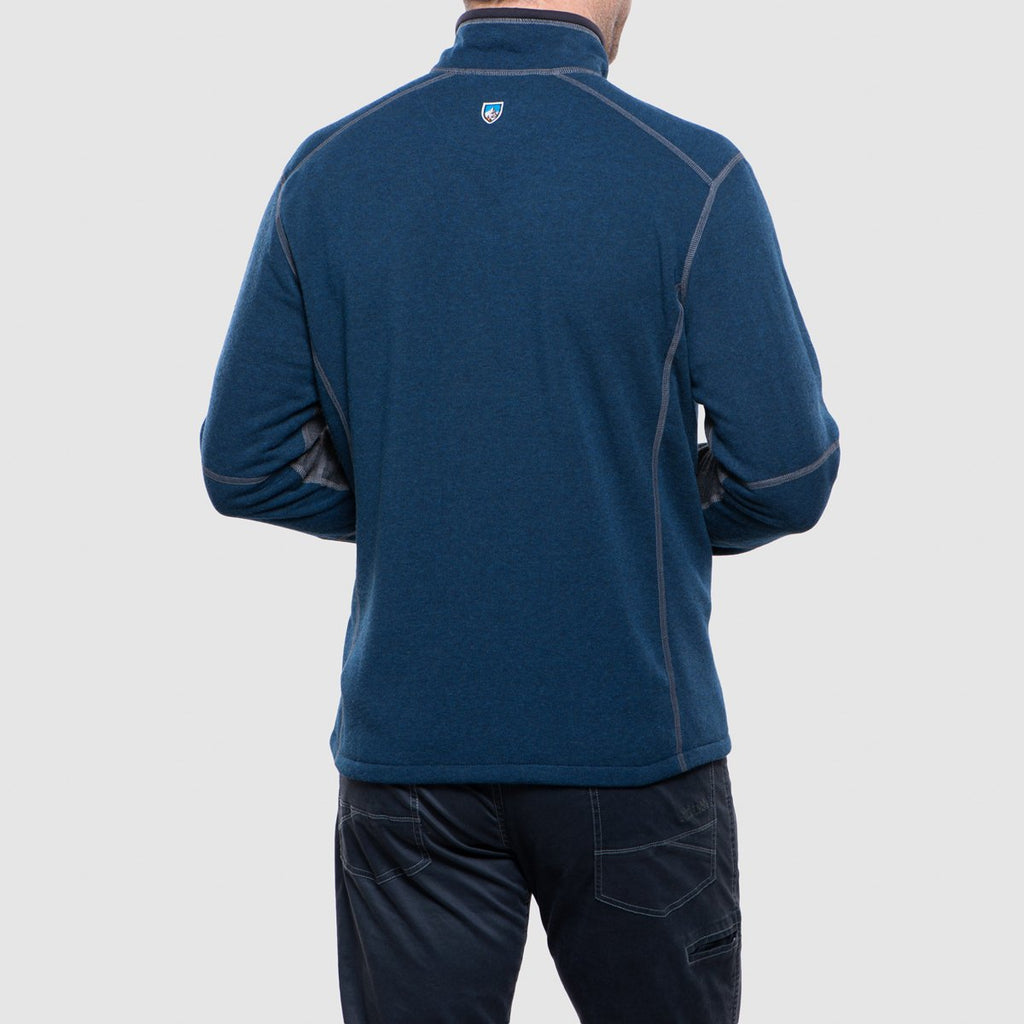 KUHL Men's Navy/Steel Revel Quarter Zip