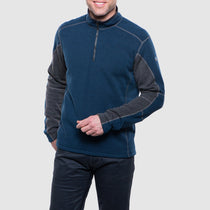 KUHL Men's Navy/Steel Revel Quarter Zip