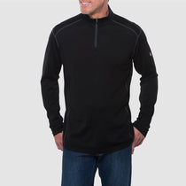 KUHL Men's Black Skar Quarter Zip