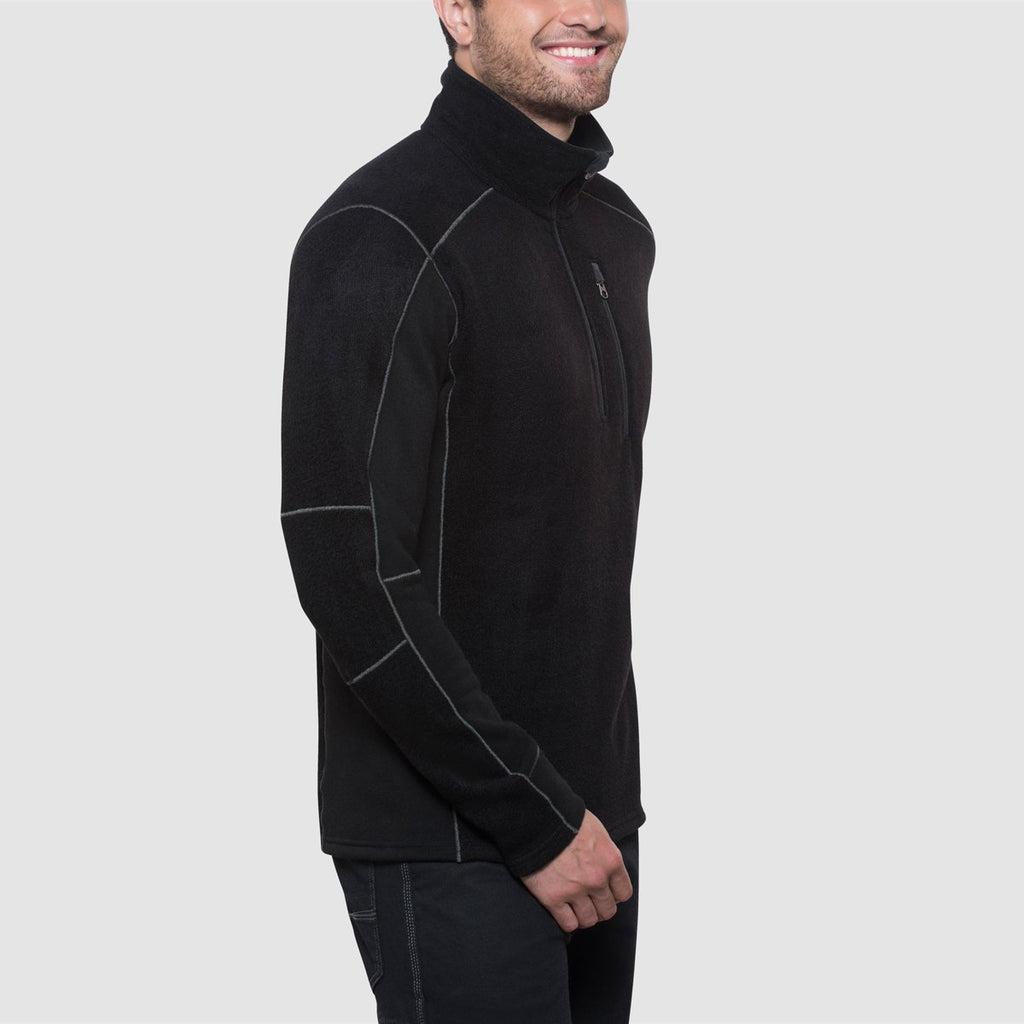 KUHL Men's Black Interceptr Quarter Zip