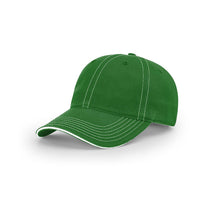Richardson Kelly/White Lifestyle Unstructured Washed Chino Sandwich Visor Cap