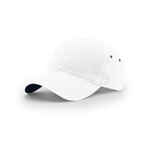 Richardson White Lifestyle Unstructured Washed Chino Polo Cap