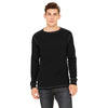 Bella + Canvas Men's Black/Grey Thermal Long-Sleeve T-Shirt