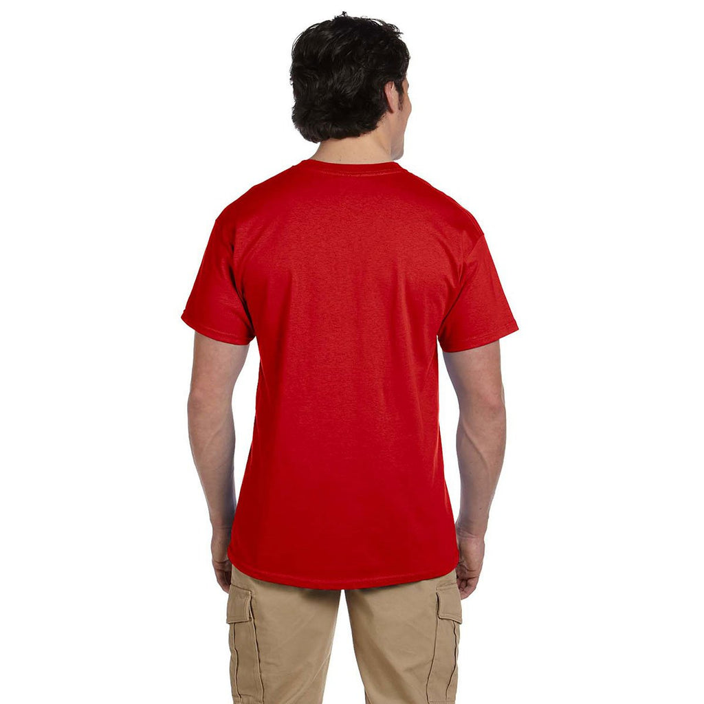 Fruit of the Loom Men's True Red 5 oz. HD Cotton T-Shirt