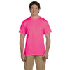 Fruit of the Loom Men's Retro Heather Pink 5 oz. HD Cotton T-Shirt