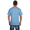 Fruit of the Loom Men's Light Blue 5 oz. HD Cotton Pocket T-Shirt